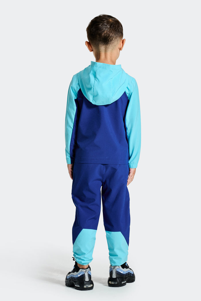 Infant Boy's Pacer Jacket/Pant Set - Marine Blue/Neon Sky