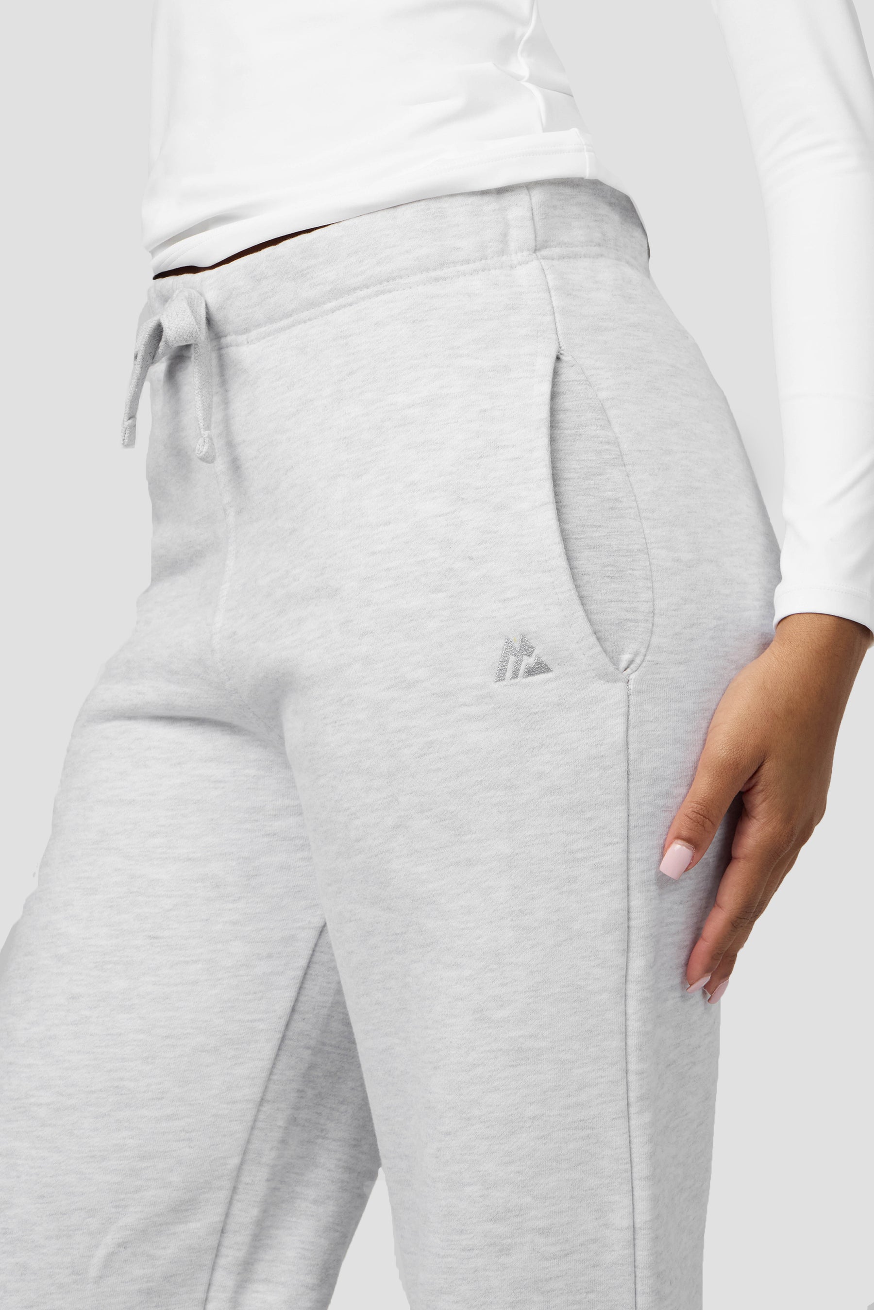Form Wide Leg Jogger - Platinum Grey Marl 