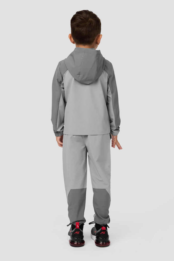 Infant Boys Pacer Jacket/Pant Set - Platinum Grey
