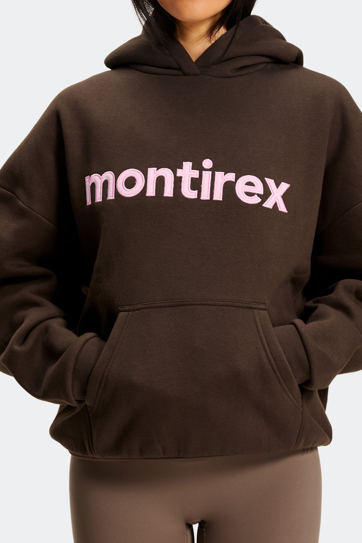 Wordmark Hood - Brownie