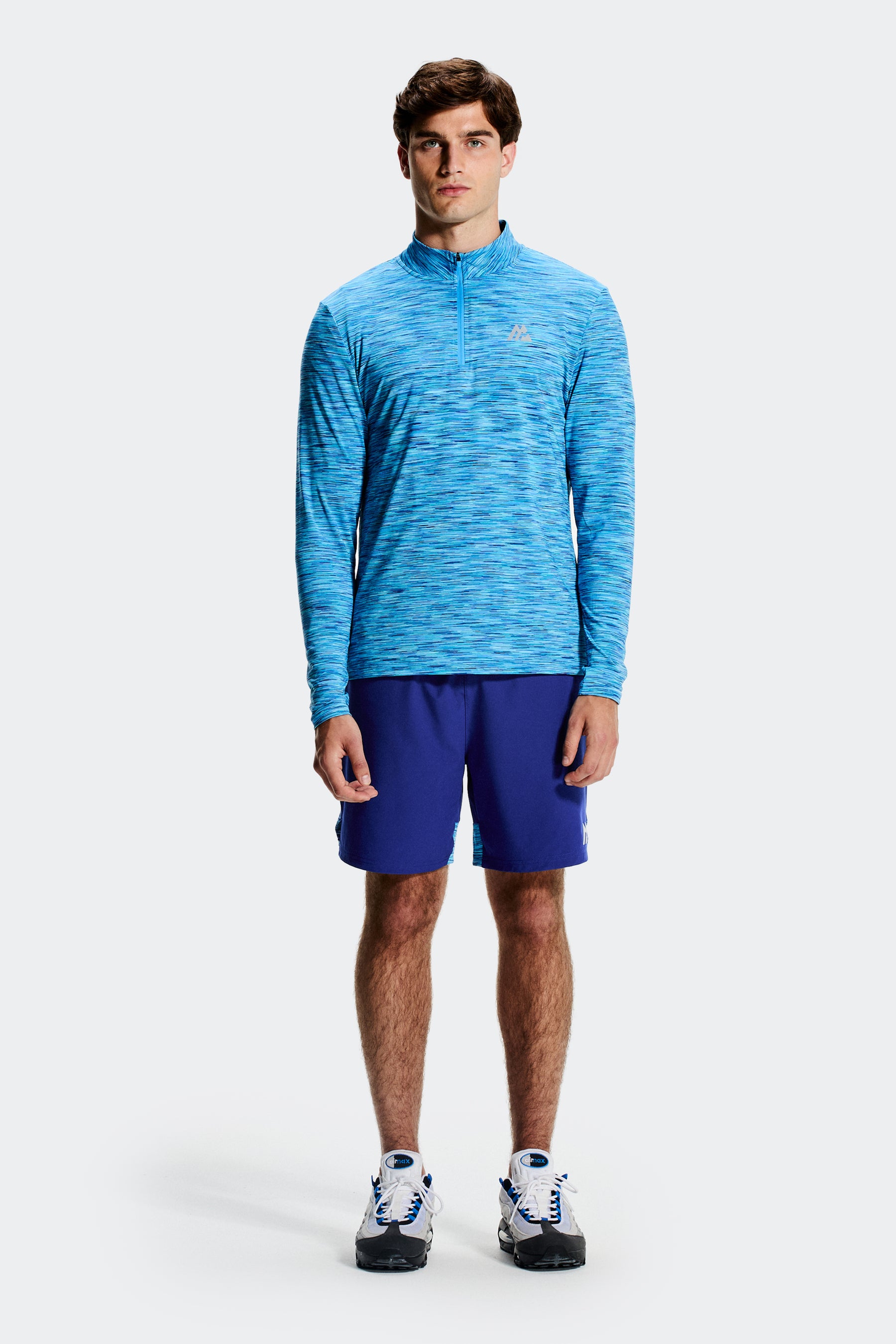 Trail 1/4 Zip - Blue Multi