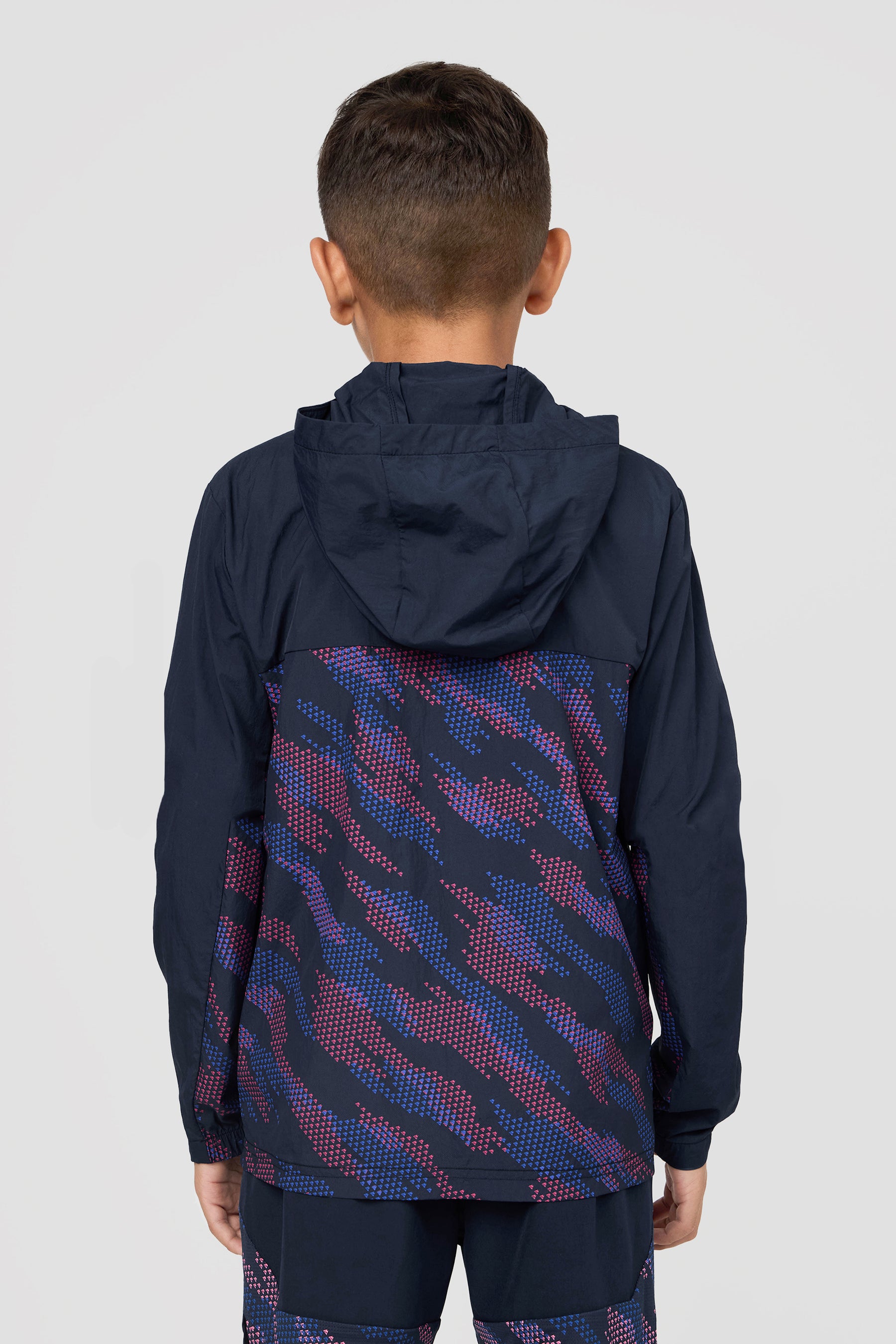 Boys Thera Jacket - Midnight Blue/Cobalt/Shocking Pink