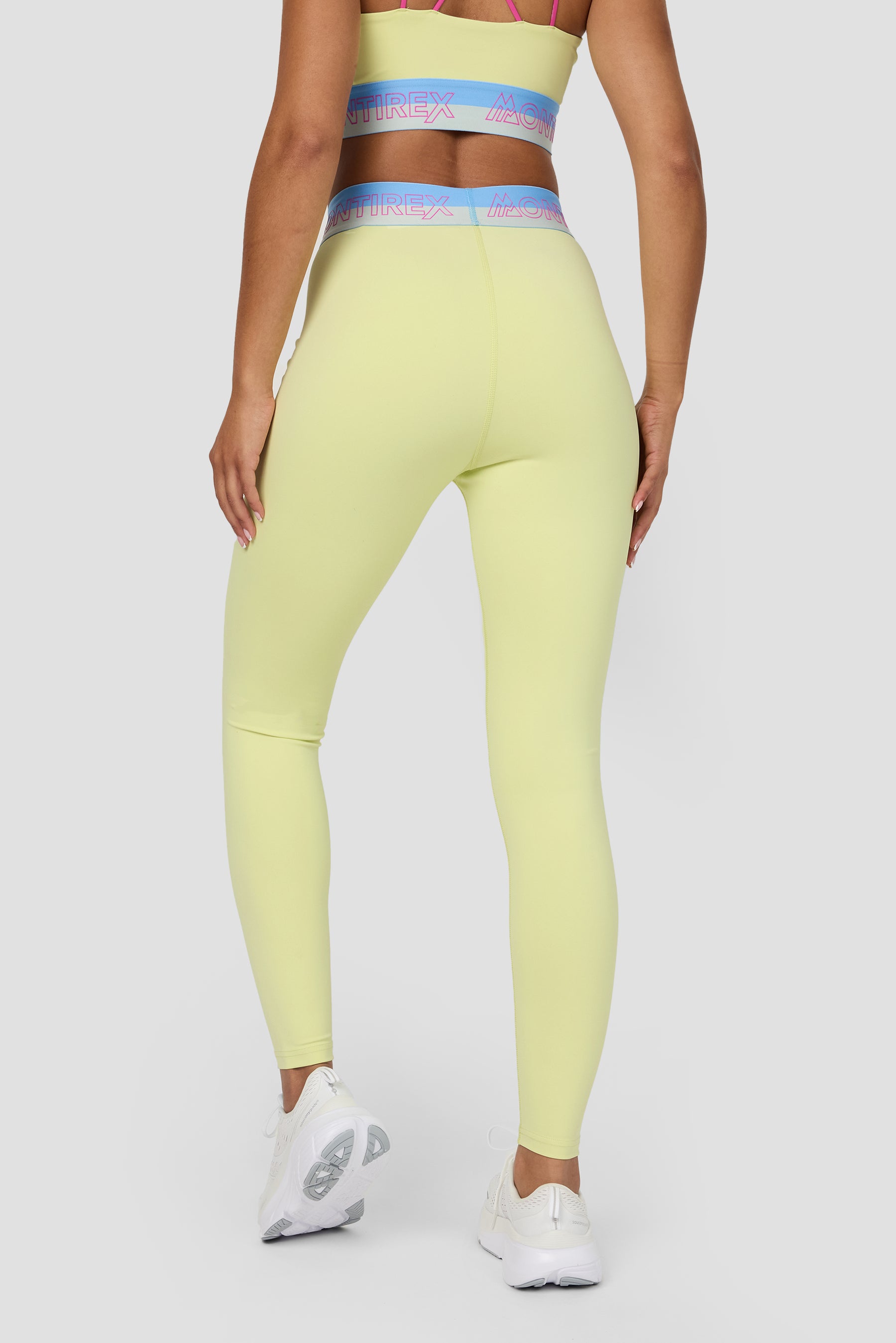 Icon Contrast 2.0 Legging - Citrus/Powder Blue/Breeze