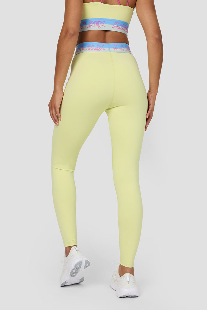 Icon Contrast 2.0 Legging - Citrus/Powder Blue/Breeze