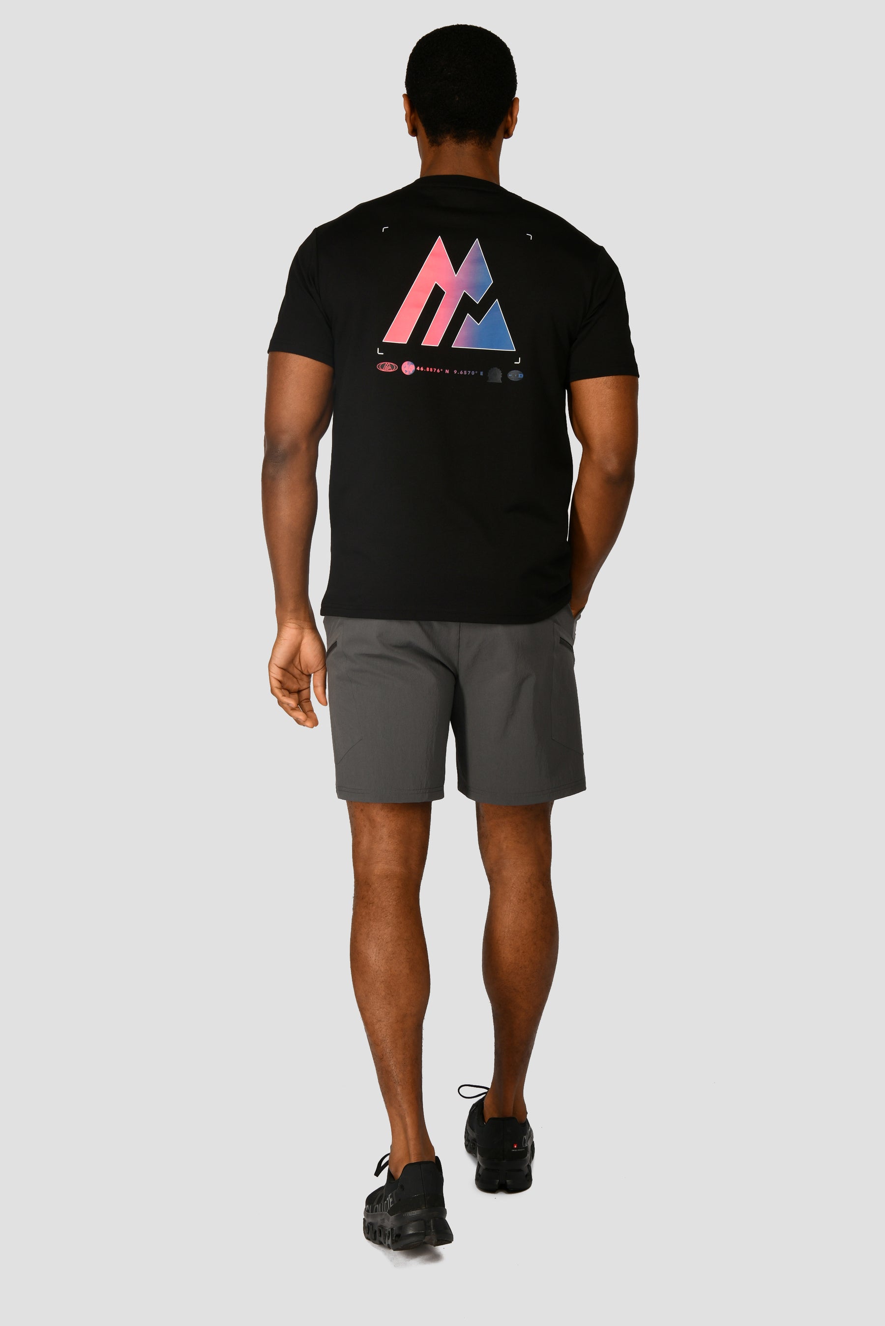 Men's Radial T-Shirt - Black