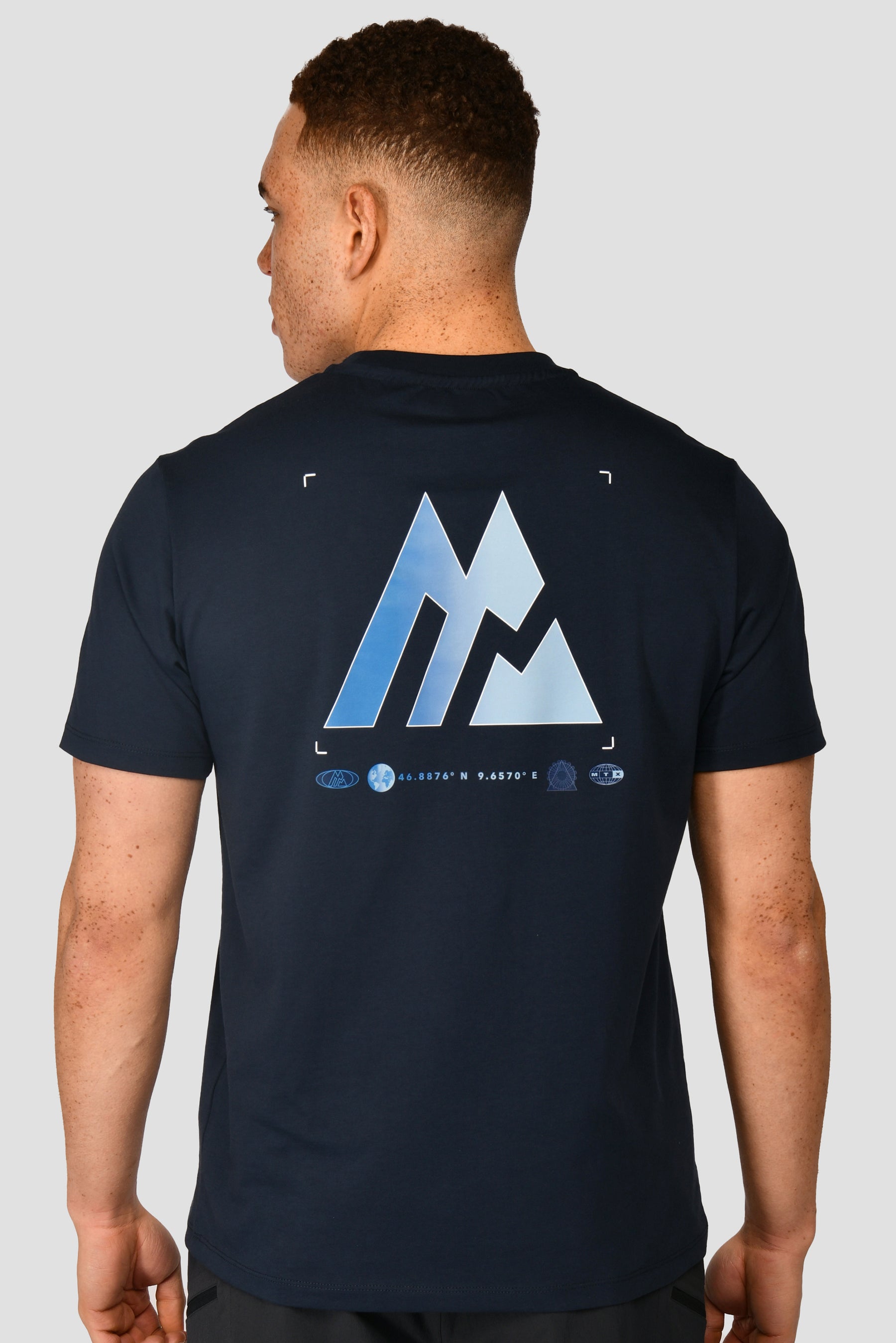 Men's Radial T-Shirt - Midnight Blue