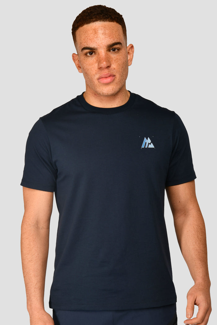 Men's Radial T-Shirt - Midnight Blue