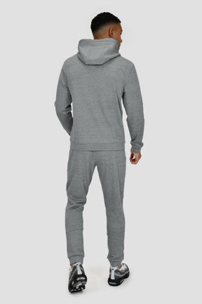 Rapid Fleece Hood - Cement Grey