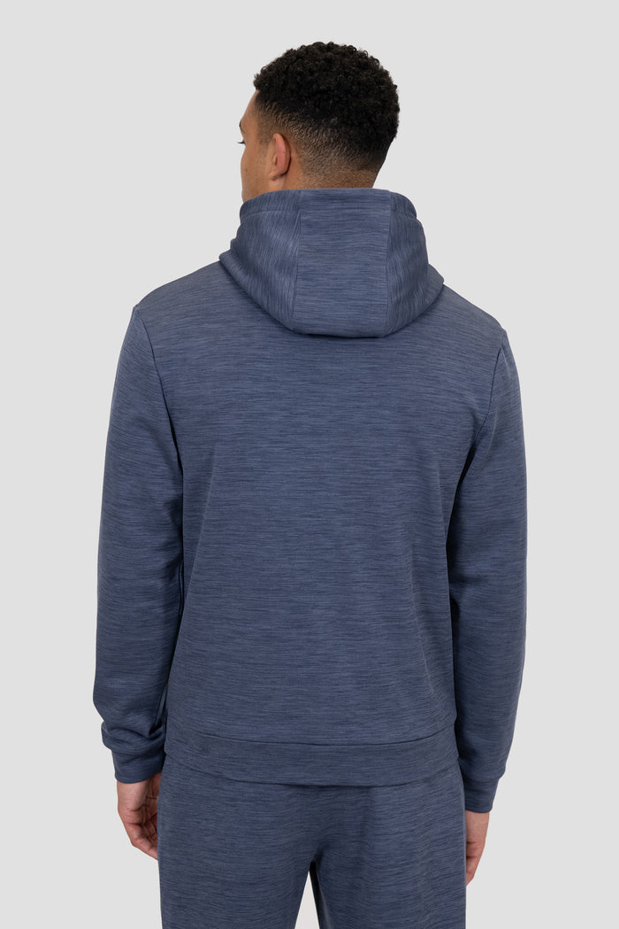 Men's Rapid Fleece Hood - Midnight Blue Marl