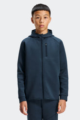 Boys Reset Hoodie - Navy Shadow Marl
