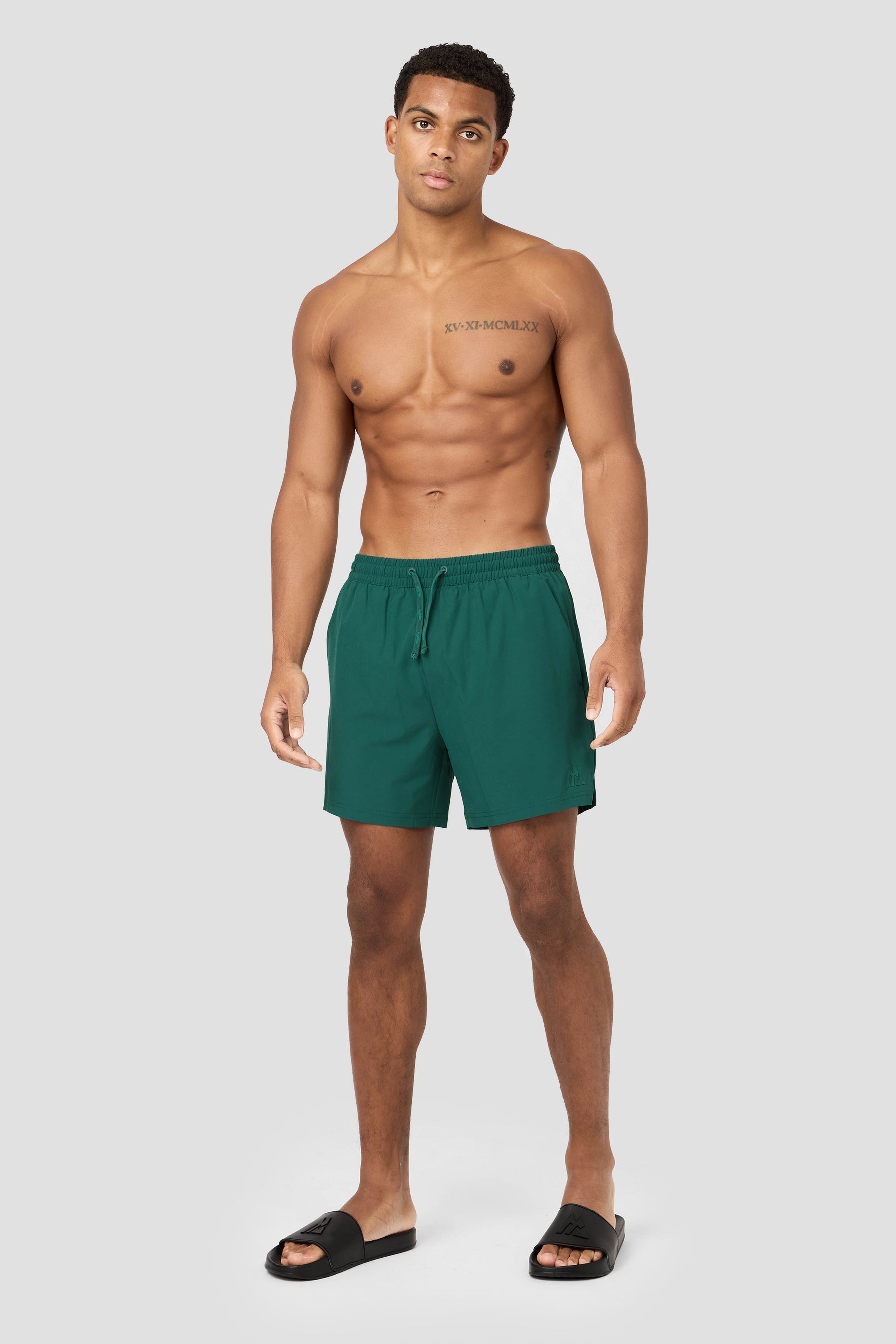 Monogram Swim Short - Ocean Abyss