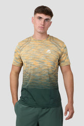 Vector Seamless T-Shirt - Orange/Green/Grey