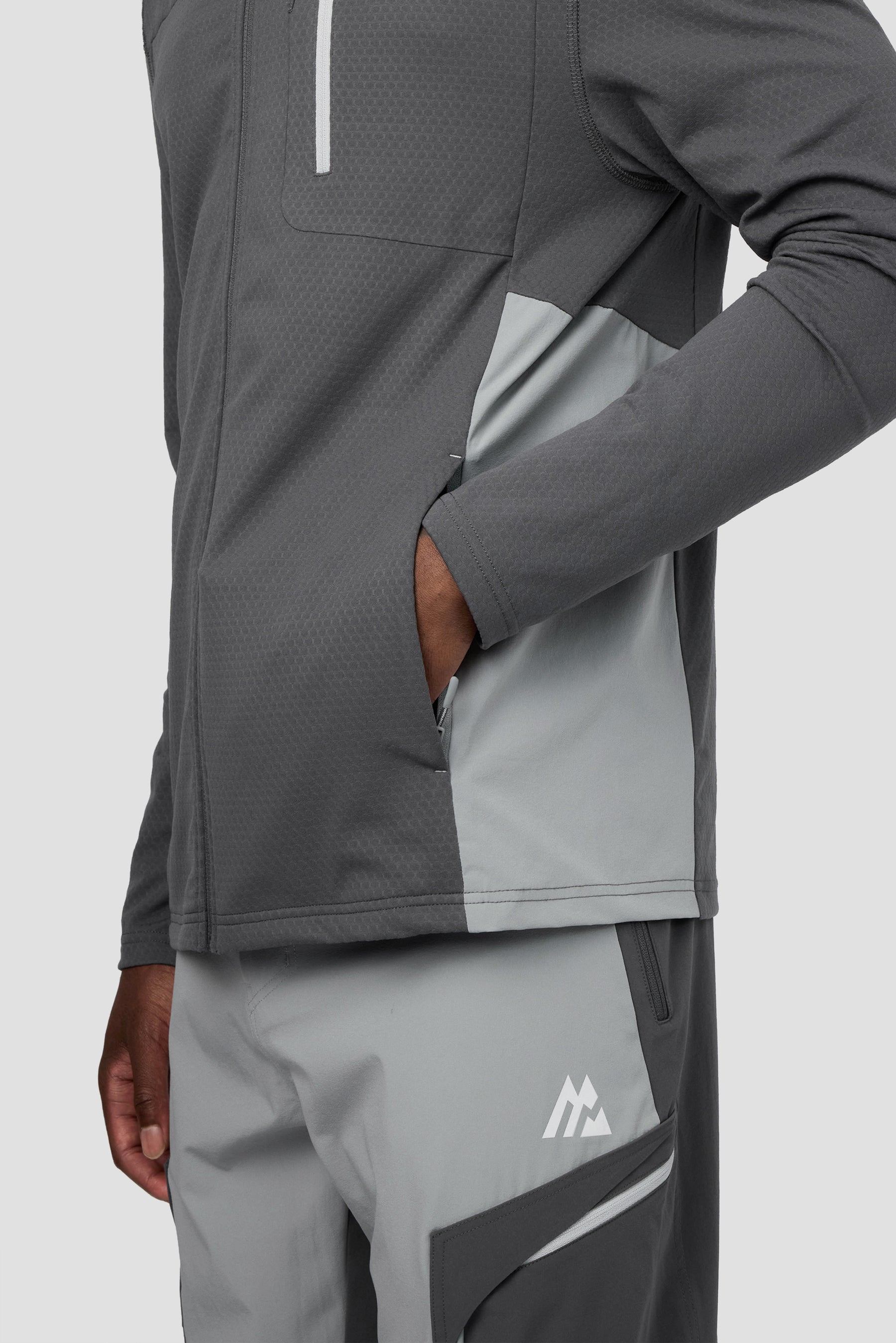 Montagne Fleece - Cement Grey/Platinum Grey