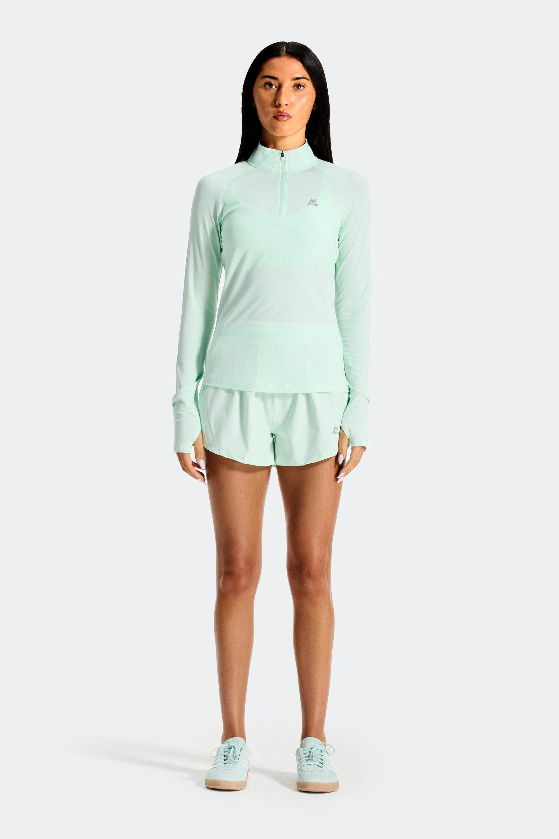 Breathe 1/4 Zip - Honeydew