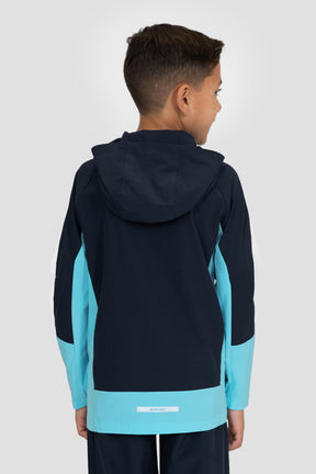 Boys Rush Jacket - Midnight Blue/Neon Sky