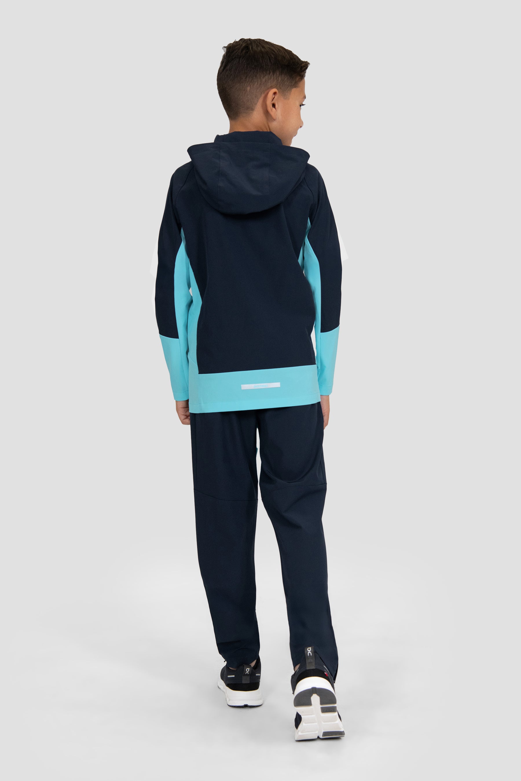 Boys Rush Jacket - Midnight Blue/Neon Sky