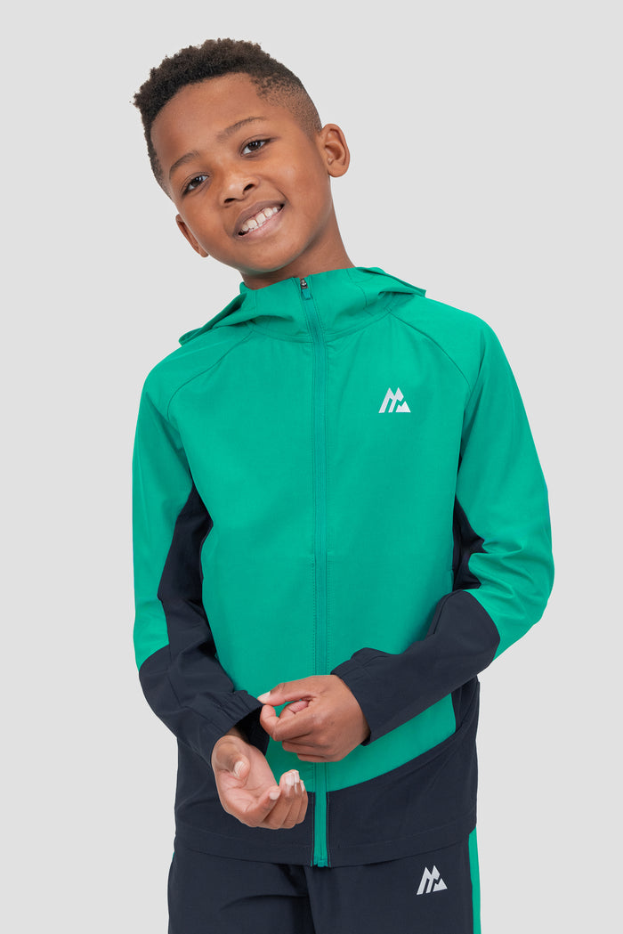 Chaqueta Rush Niños - Aruba/Azul Medianoche