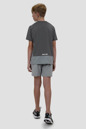 Junior Rush Short - Cement Grey/Platinum Grey