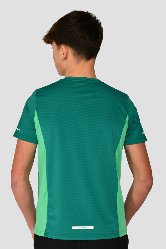 Junior Rush T-Shirt - Mountain Meadow/Deep Sea