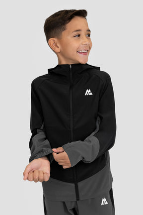 Boys Rush Jacket - Black/Asphalt