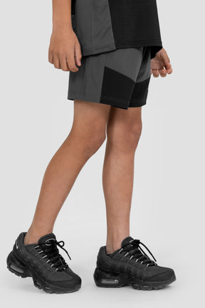 Boys Rush Short - Black/Asphalt