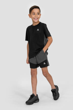 Boys Rush Short - Black/Asphalt