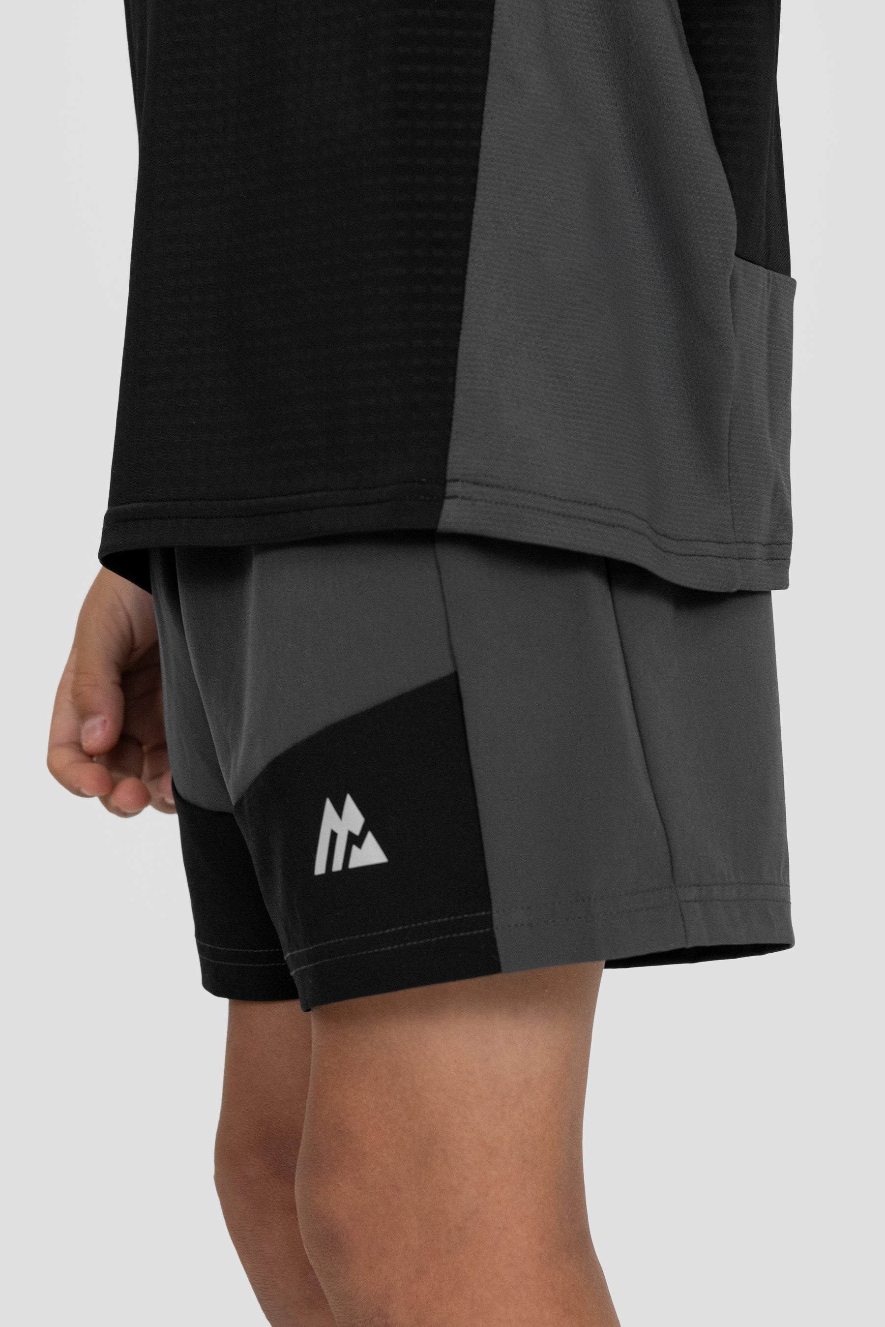 Boys Rush Short - Black/Asphalt