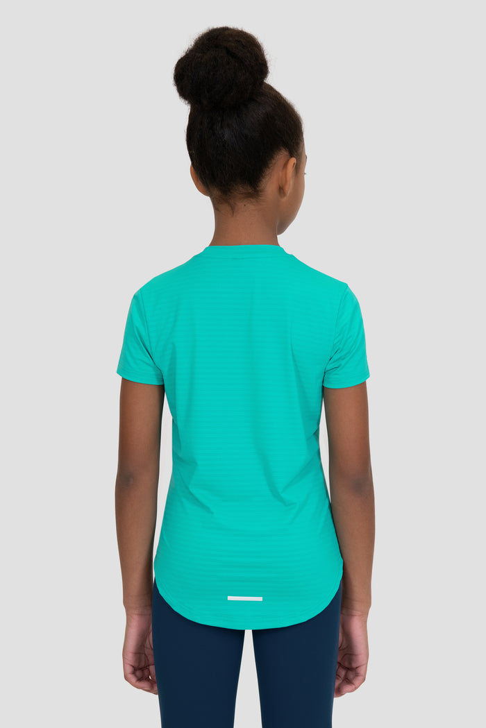 Girls Energy T-Shirt - Persian Green 