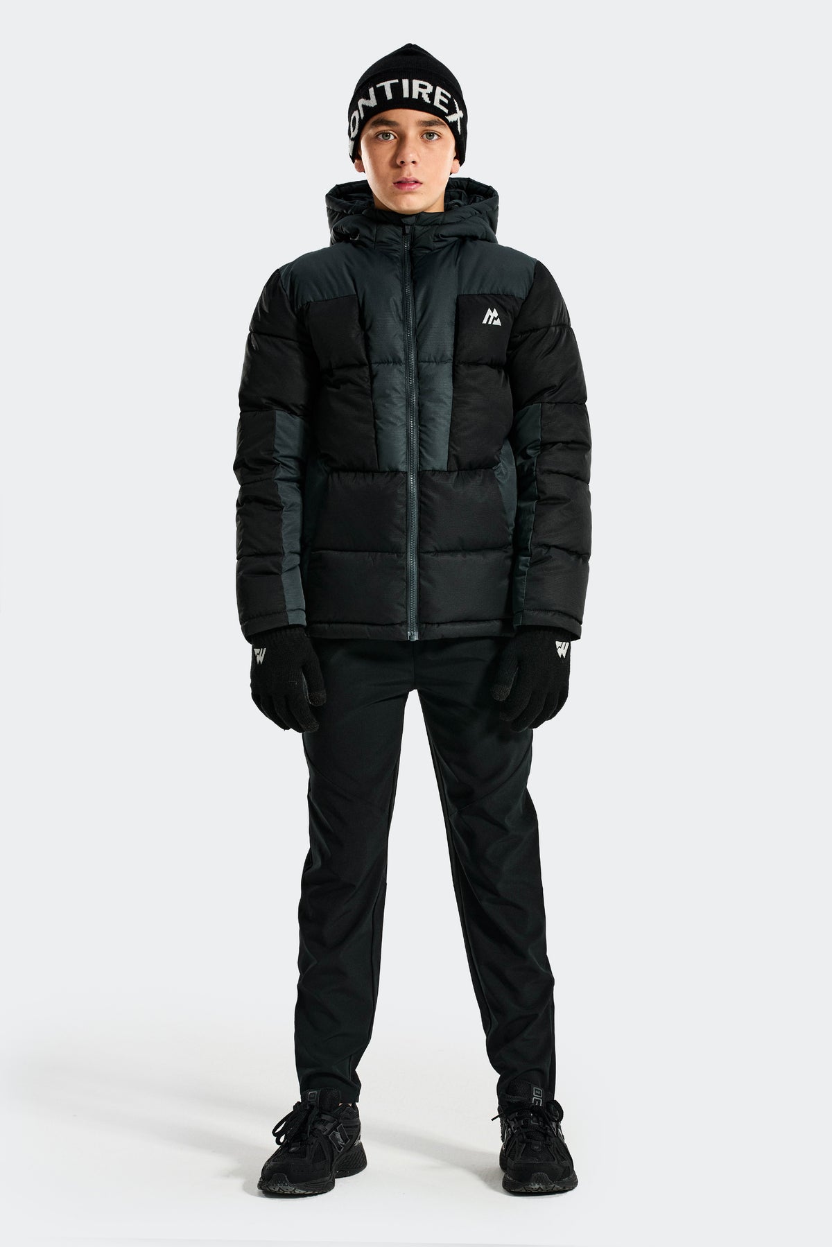Carve Down Jacket - Black/Onyx