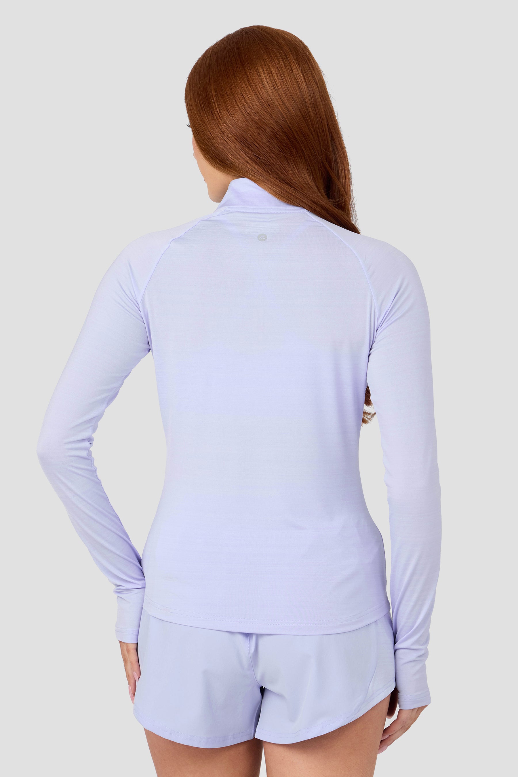 Breathe 1/4 Zip - Lilac Sapphire