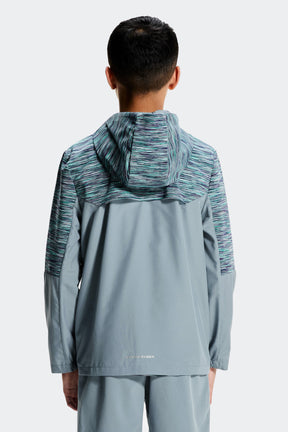TRAIL 2.0 WINDBREAKER - CADET GREY/PALAZZO/SOVEREIGN/MINERAL GREEN/BREEZE
