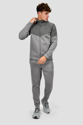 Men's Recover Fleece Hood - Cement Grey