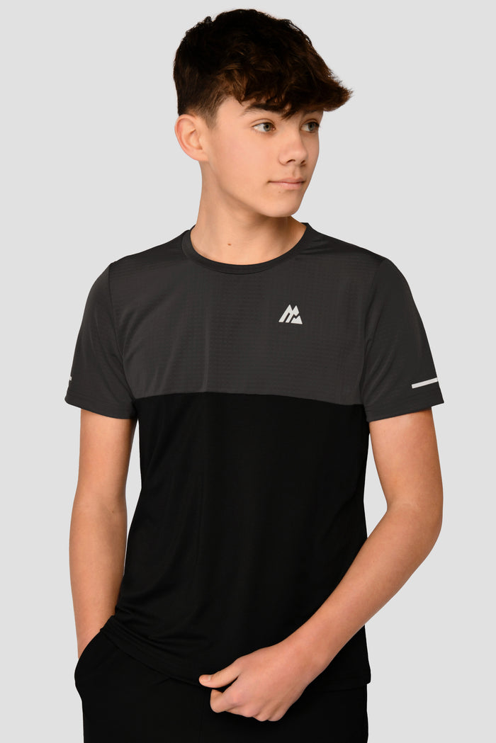 Junior Rush T-Shirt - Jet Grey/Black