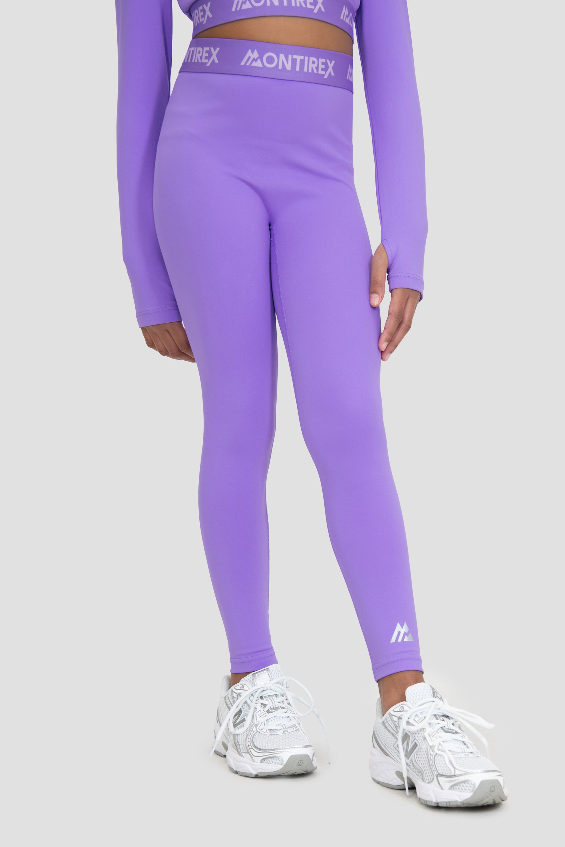 Girls Icon Legging - Royal Purple