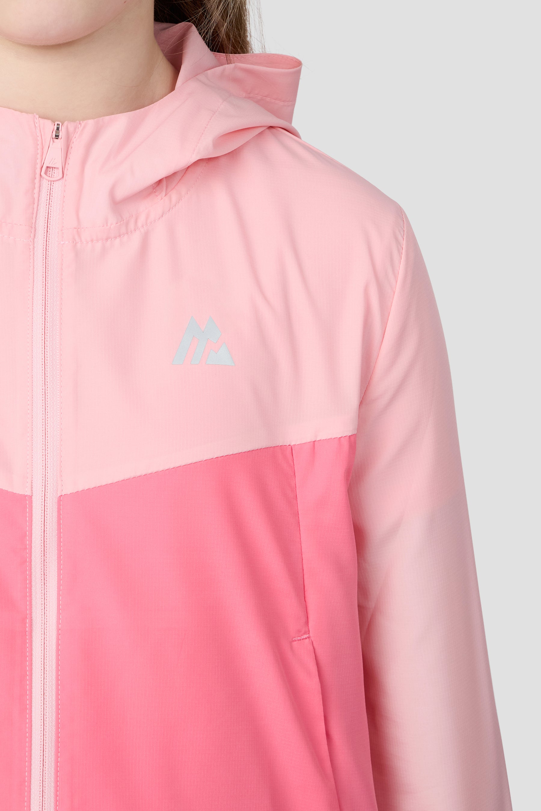 Girls Pace 2.0 Windbreaker - Ballet/Pink Blossom