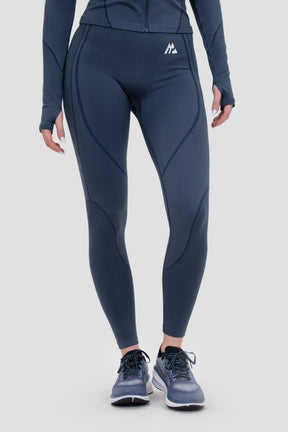 Women's Sculpt Core Seamless Legging - Greyed Indigo