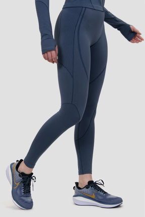 Women's Sculpt Core Seamless Legging - Greyed Indigo