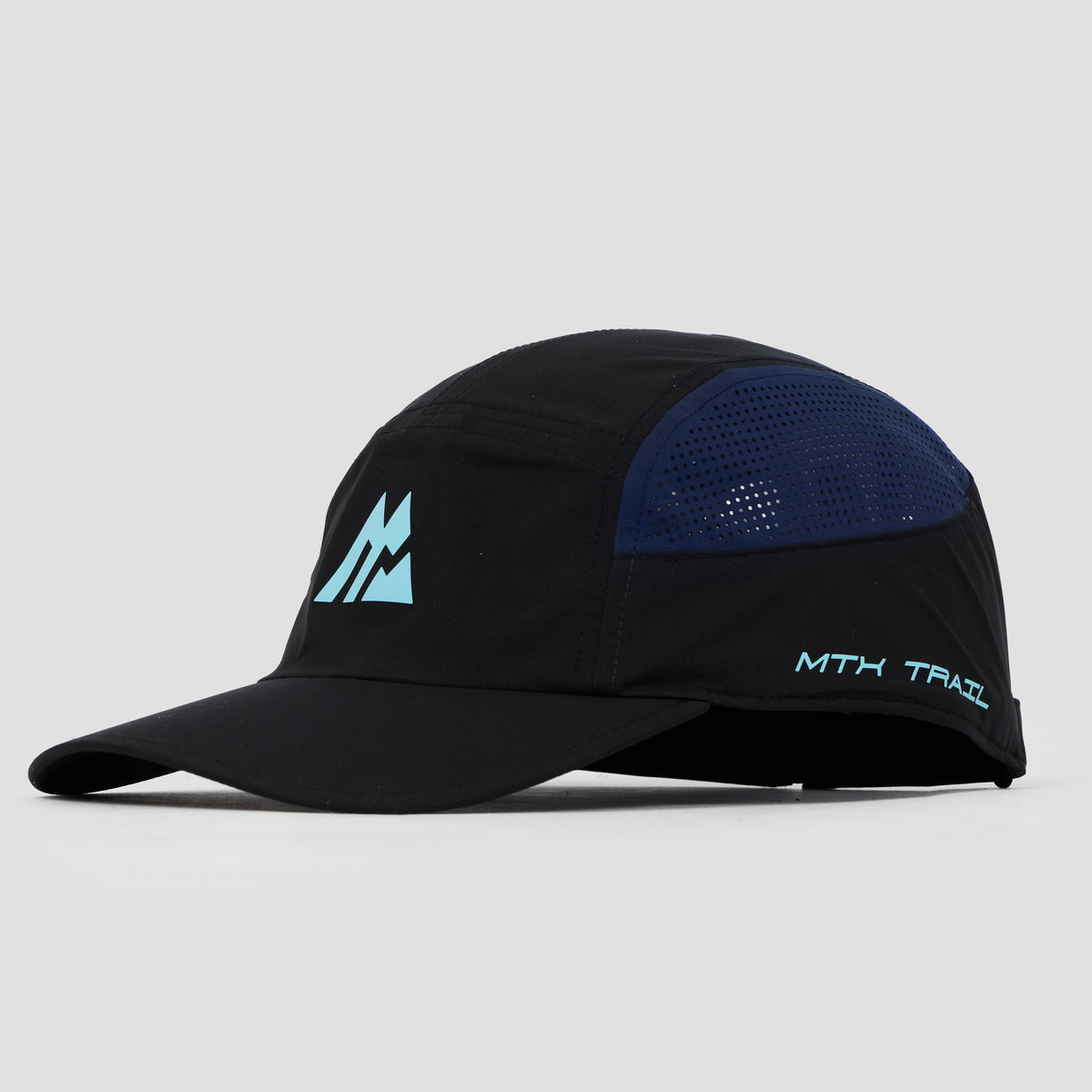 MTX Trail Traction Cap Black/Blue | Montirex Sportswear Gymwear
