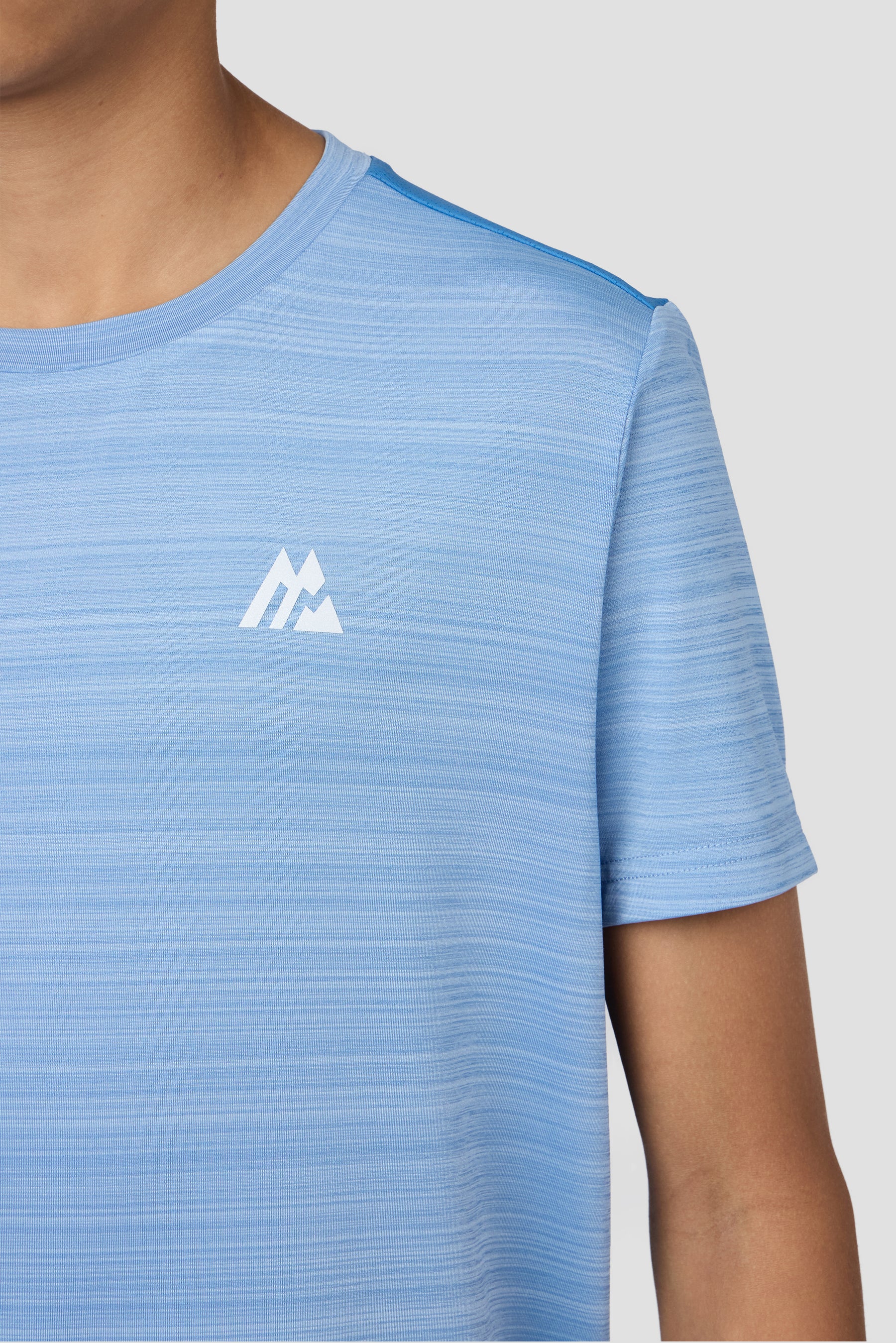 Boys Drift T-Shirt - Cloudy Blue/Charcoal Blue