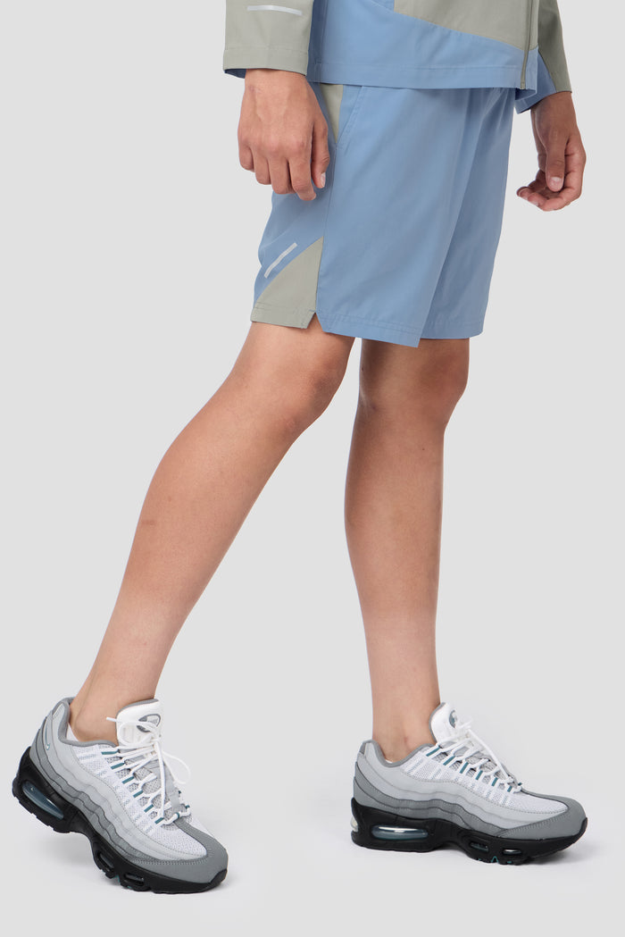 Boys Gamma Short - Cloudy Blue/Platinum Grey