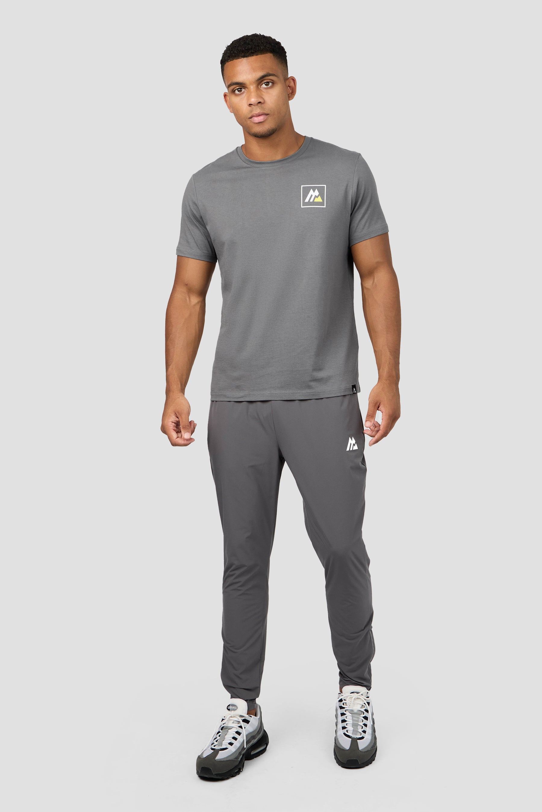 M Box T-Shirt - Cement Grey