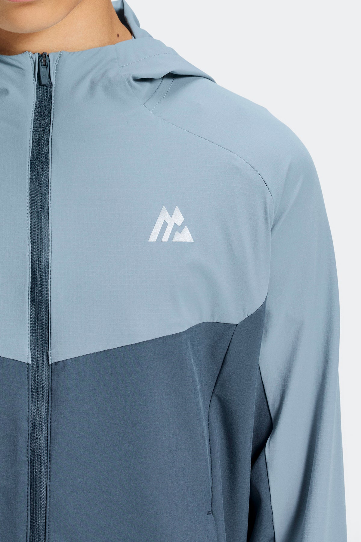 Boys Source Jacket - Stone Blue/Pebble Blue
