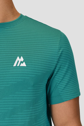 Men's Speed Seamless T-Shirt - Deep Sea/Mountain Meadow