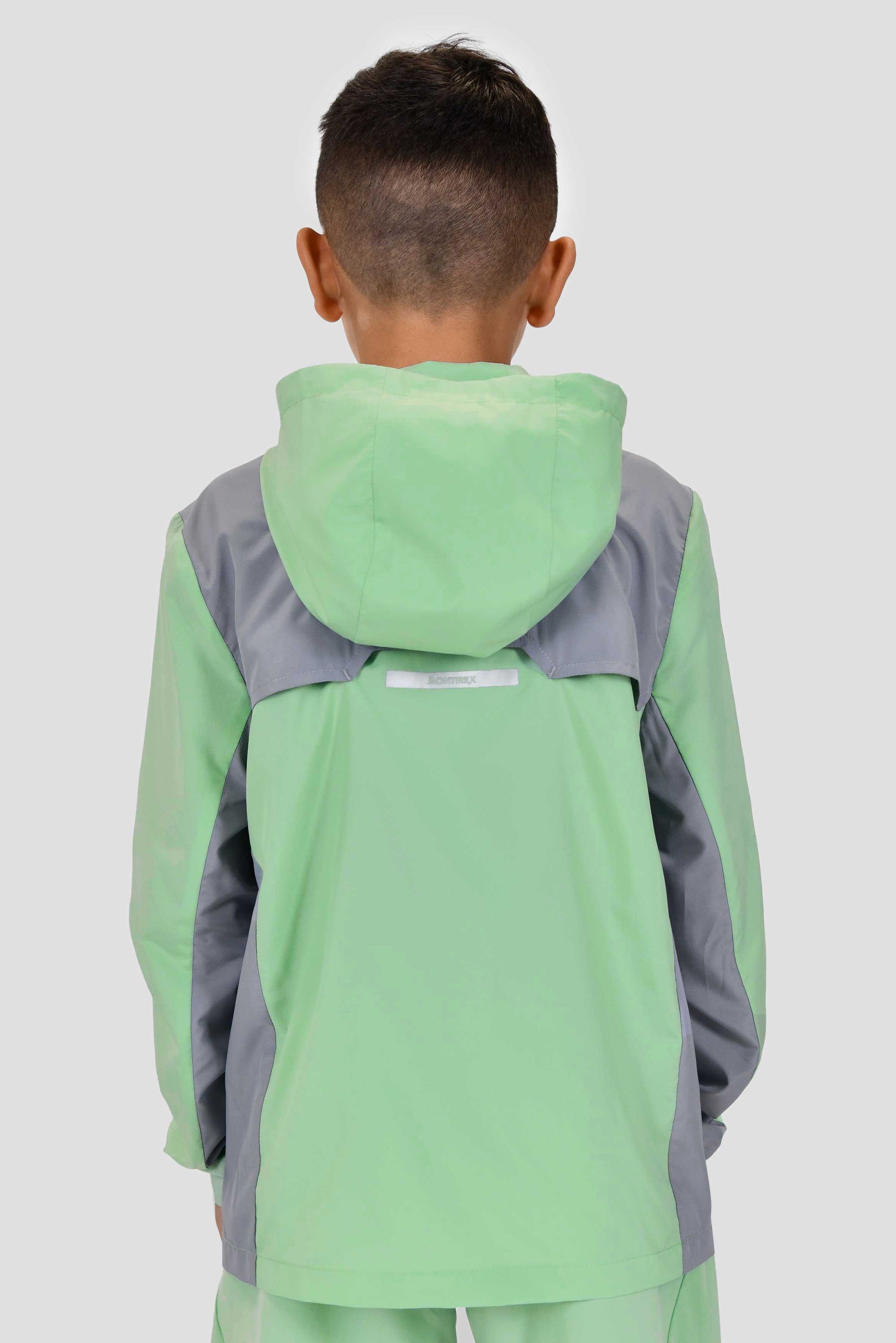 Junior Speed Windbreaker - Frosted Green/Platinum Grey