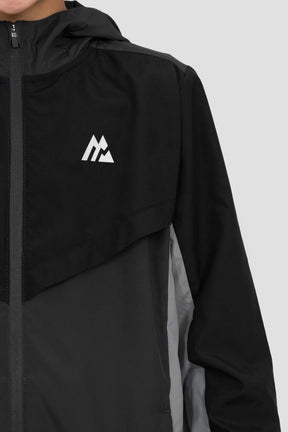 Boys Speed Windbreaker - Asphalt/Black/Platinum Grey