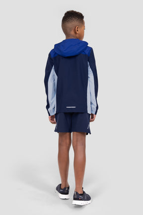 Boys Speed Windbreaker - Marine Blue/Midnight Blue/Summer Mist