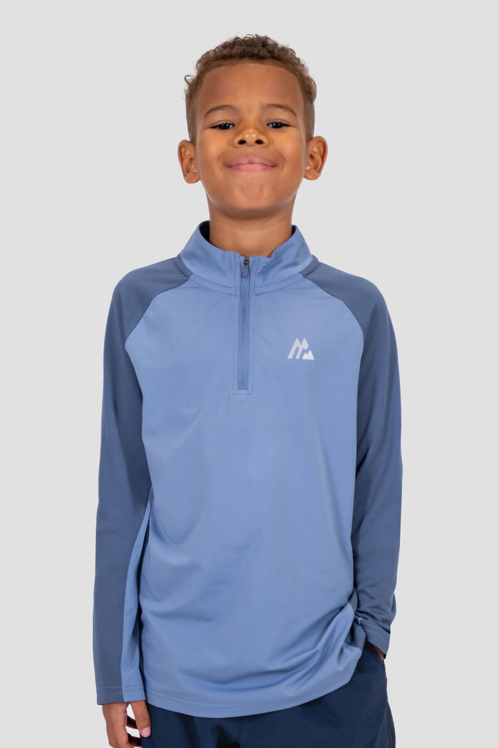 Boys half zip best sale