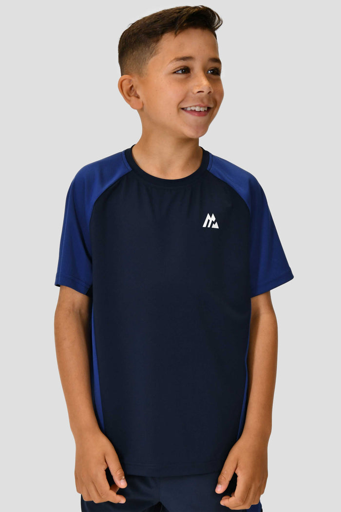 Junior Sprint T-Shirt - Midnight Blue/Marine Blue