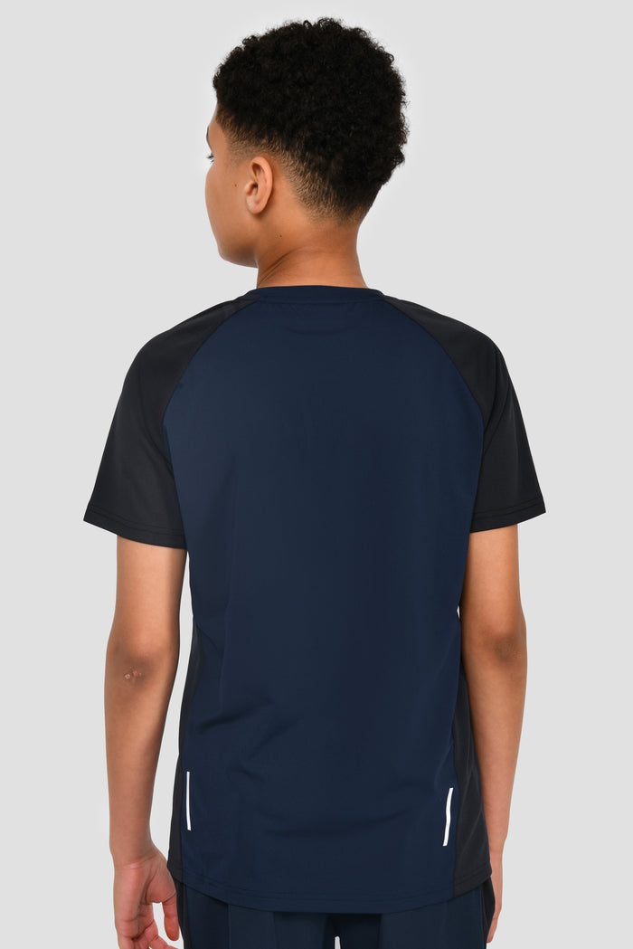 Junior Sprint T-Shirt - Midnight Blue/Space Blue