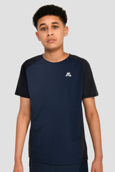 Junior Sprint T-Shirt - Midnight Blue/Space Blue